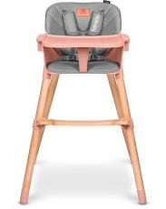 Стільчик для годування Lionelo Koen Pink Rose